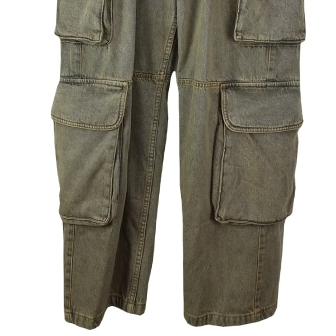 [자라] 빈티지 가공 멀티 포켓 와이드 카고 팬츠 M19871 상품이미지5