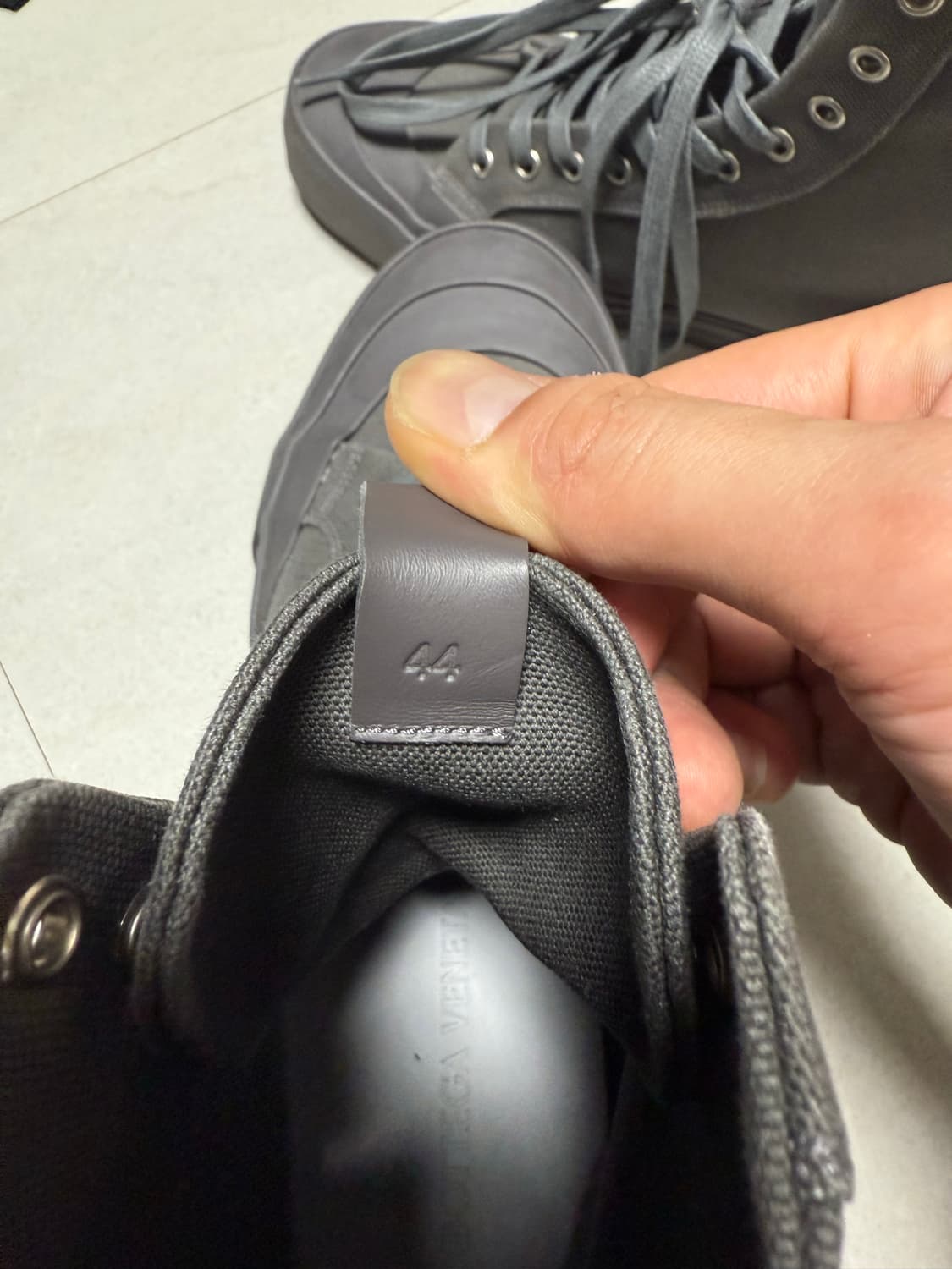 보테가베네타 하이탑 44사이즈 상품이미지3