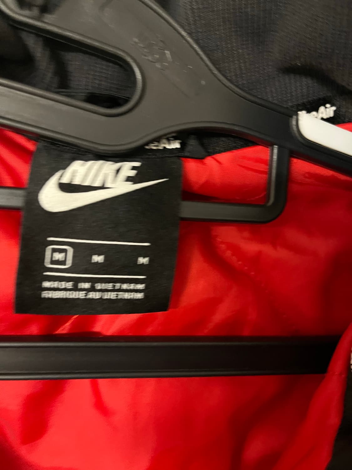 나이키 에어 윈터 플리스 베스트 조끼 레드/블랙 [95] 상품이미지5