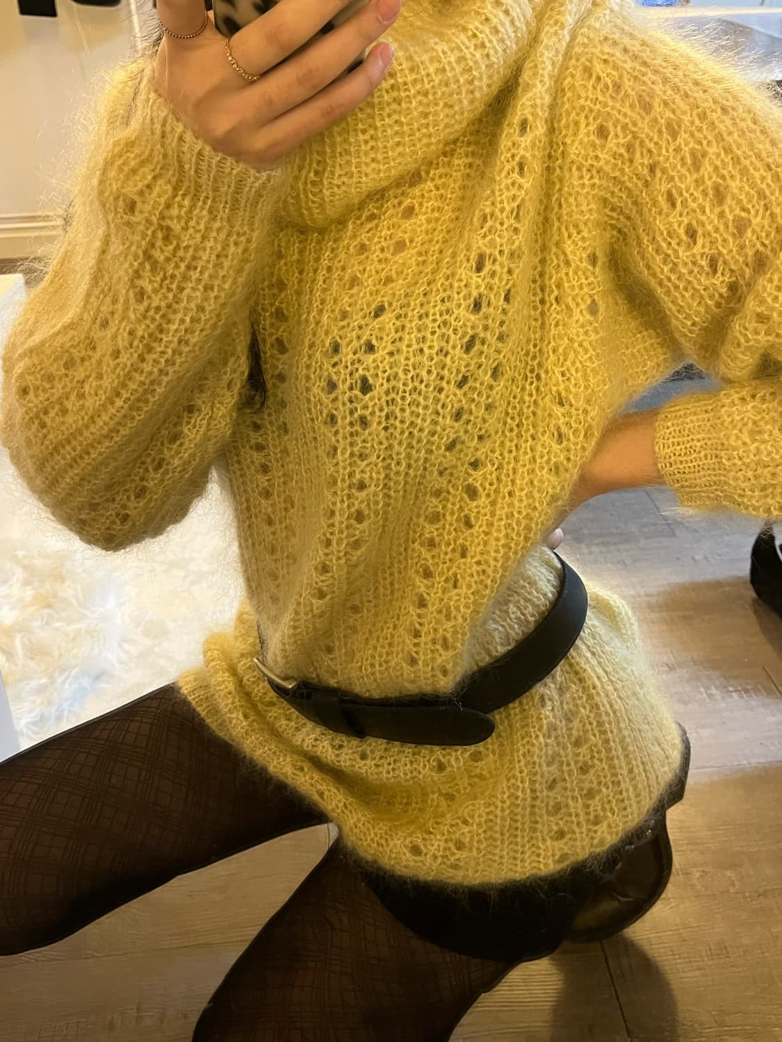 빈티지 앙고라 니트 상품이미지2