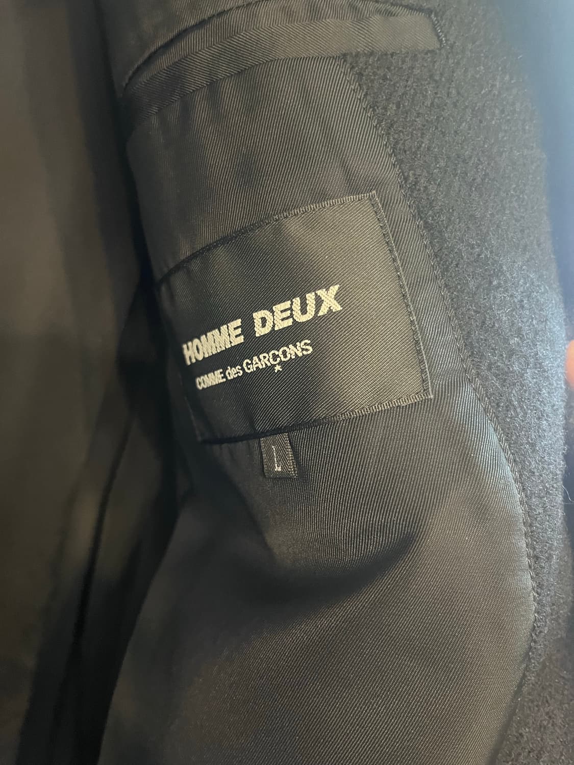 comme des garcons homme deux 코트 L사이즈 상품이미지3