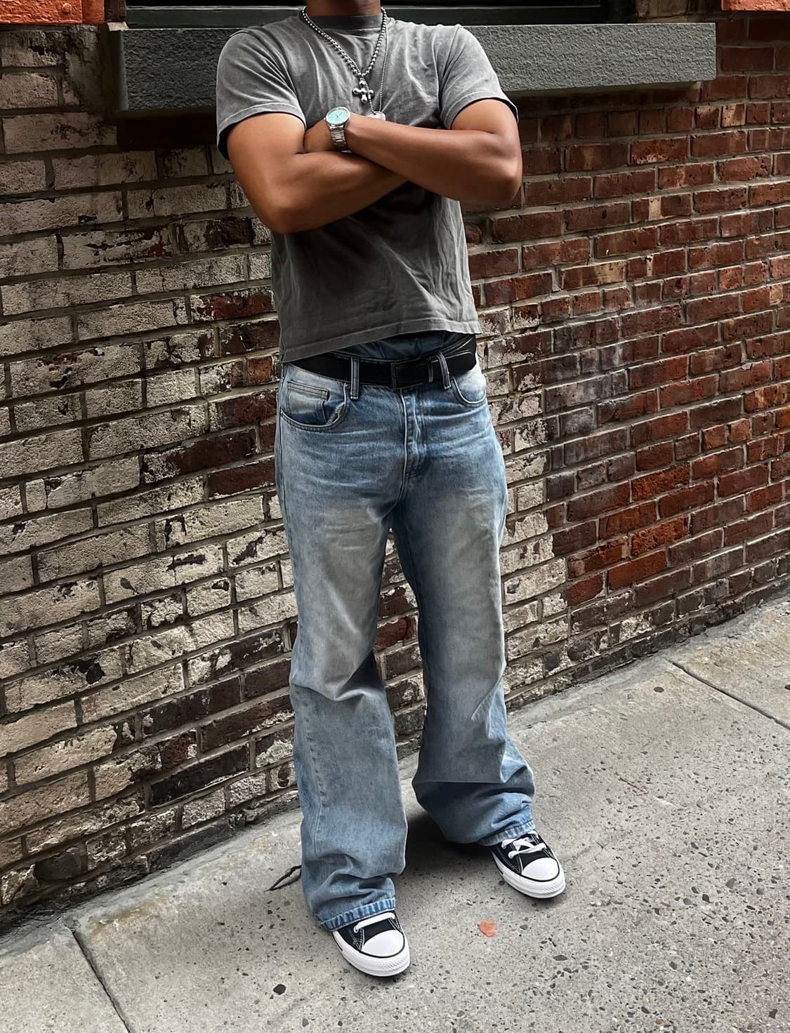 36) 1990s Levis517 USA Orange Tab Jeans 상품이미지1