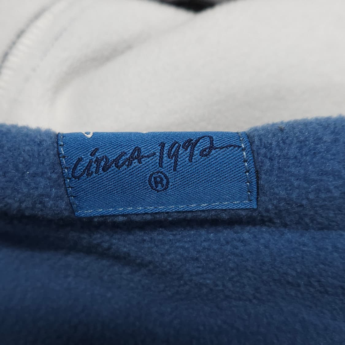 [105]FUBU 후부 1990년대 후리스 후드 집업 블루 네이비 상품이미지7