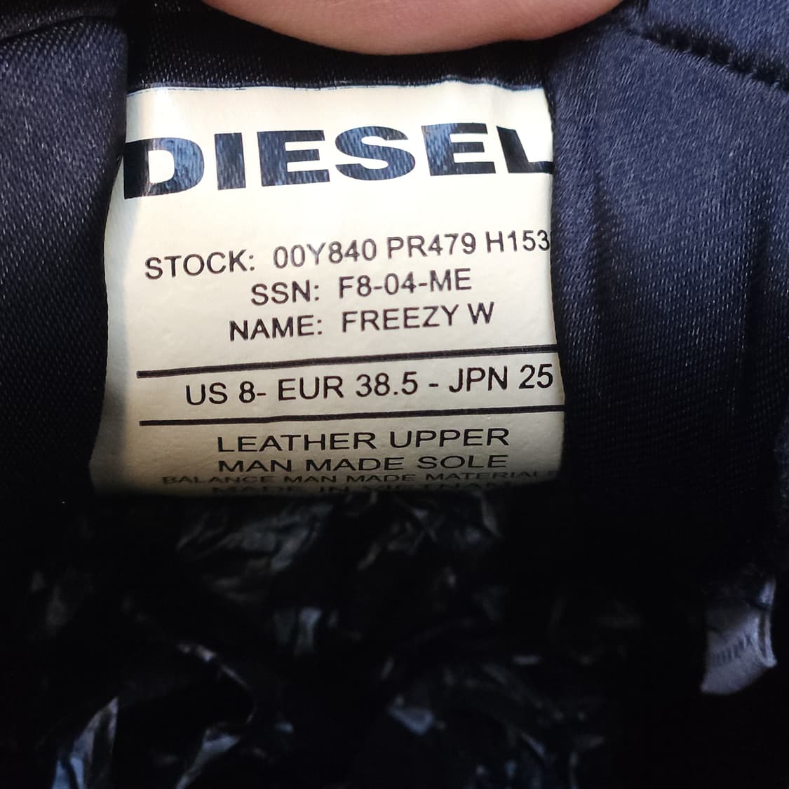 [250] Diesel Vintage 하이탑 스니커츠 남녀 상품이미지9