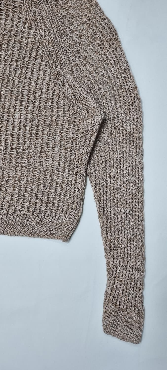 오브네어 OVNEIR 루즈핏 린넨 니트 Free _ 여성 상품이미지8