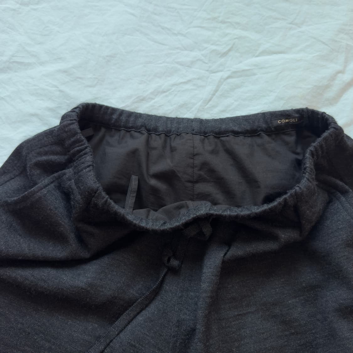 [3] 코모리 25AW 울니트 테이퍼드 팬츠 상품이미지5