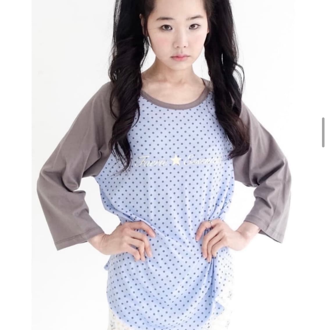 샵페어리 도트 탑 상품이미지1