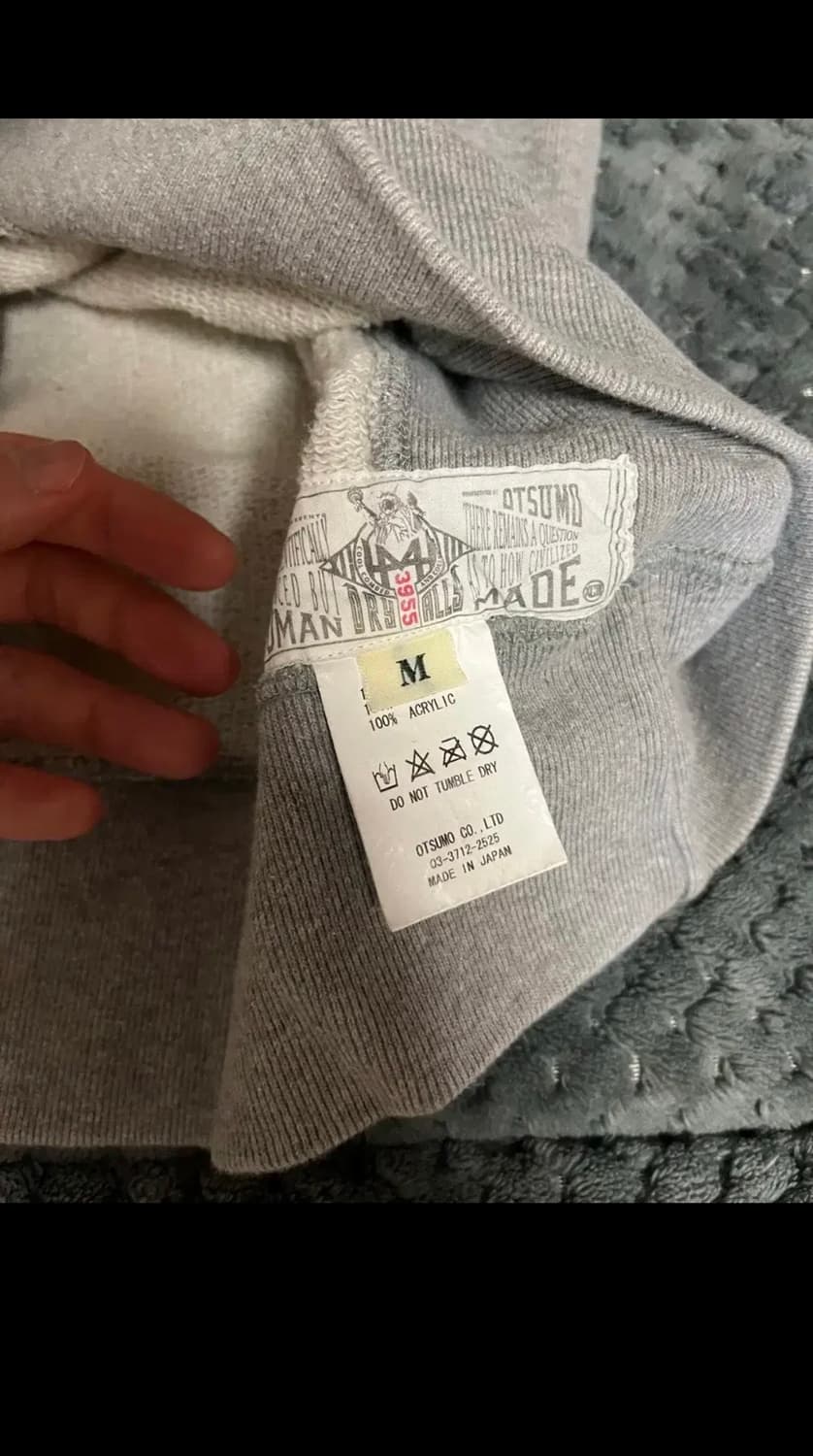 휴먼메이드 하프 집 스웨트셔츠 맨투맨 human made 상품이미지5