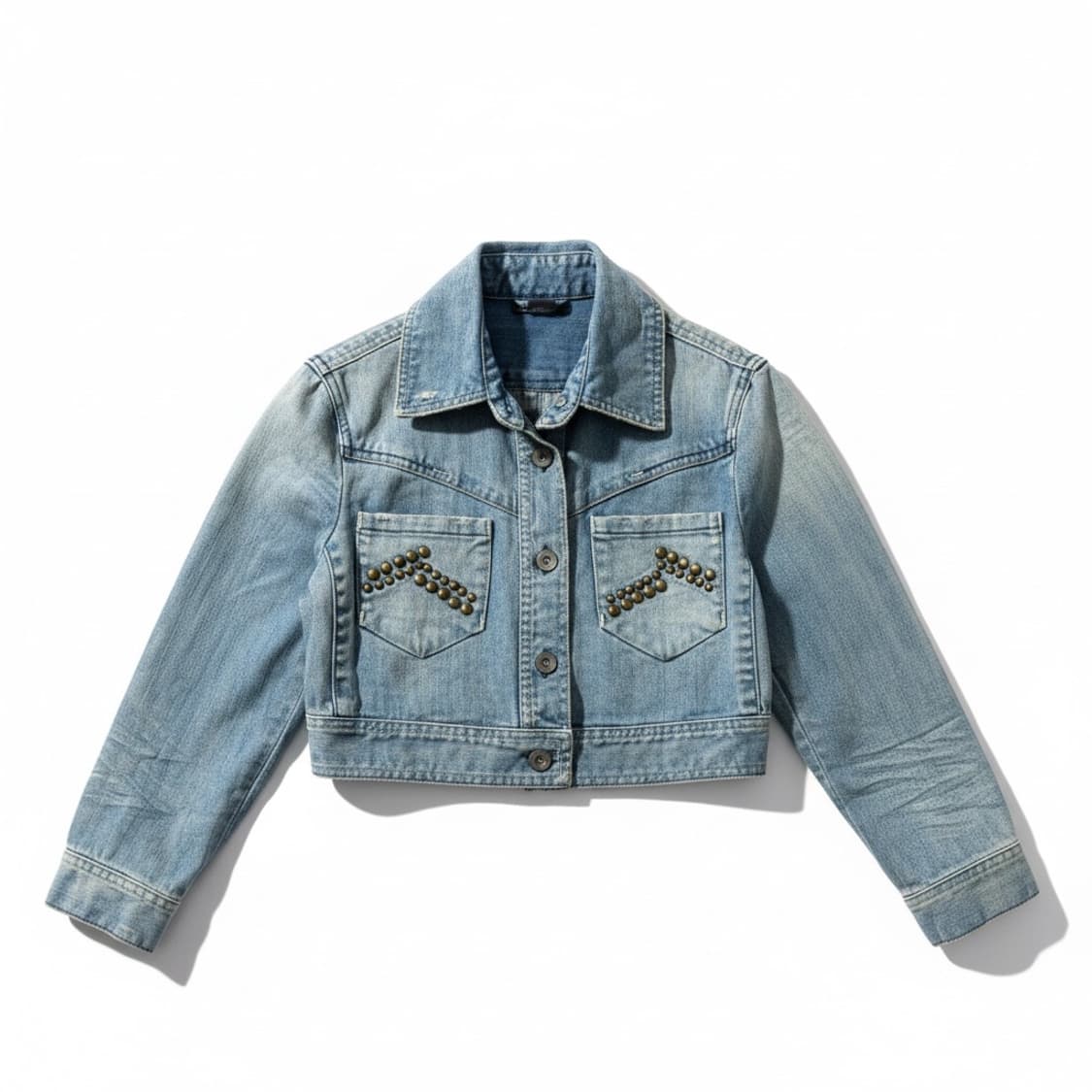 Armani Exchange 크롭 데님 자켓 S 상품이미지1