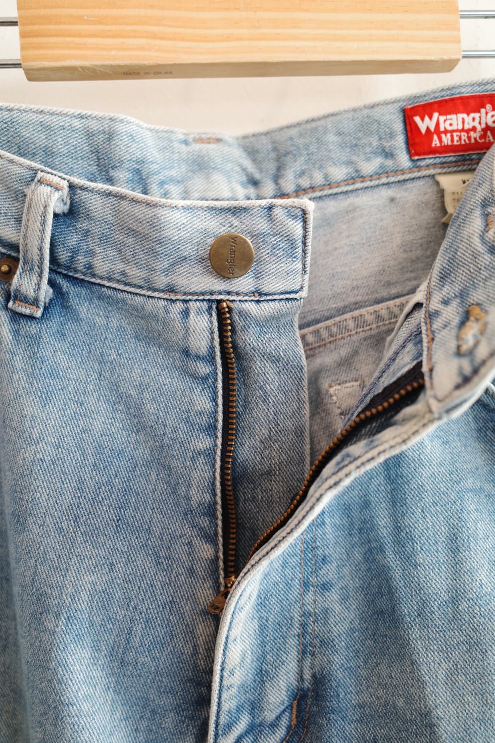 Wrangler 랭글러 연청 데님팬츠 (33인치) 상품이미지5