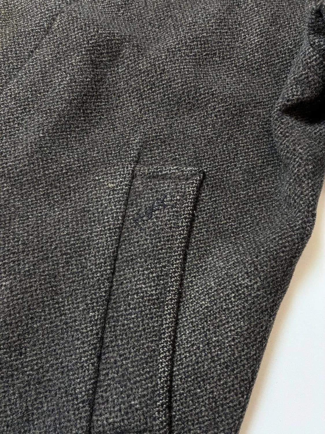 입생로랑 YSL 00s 울 헤링본 맥 코트 PN8457 상품이미지4