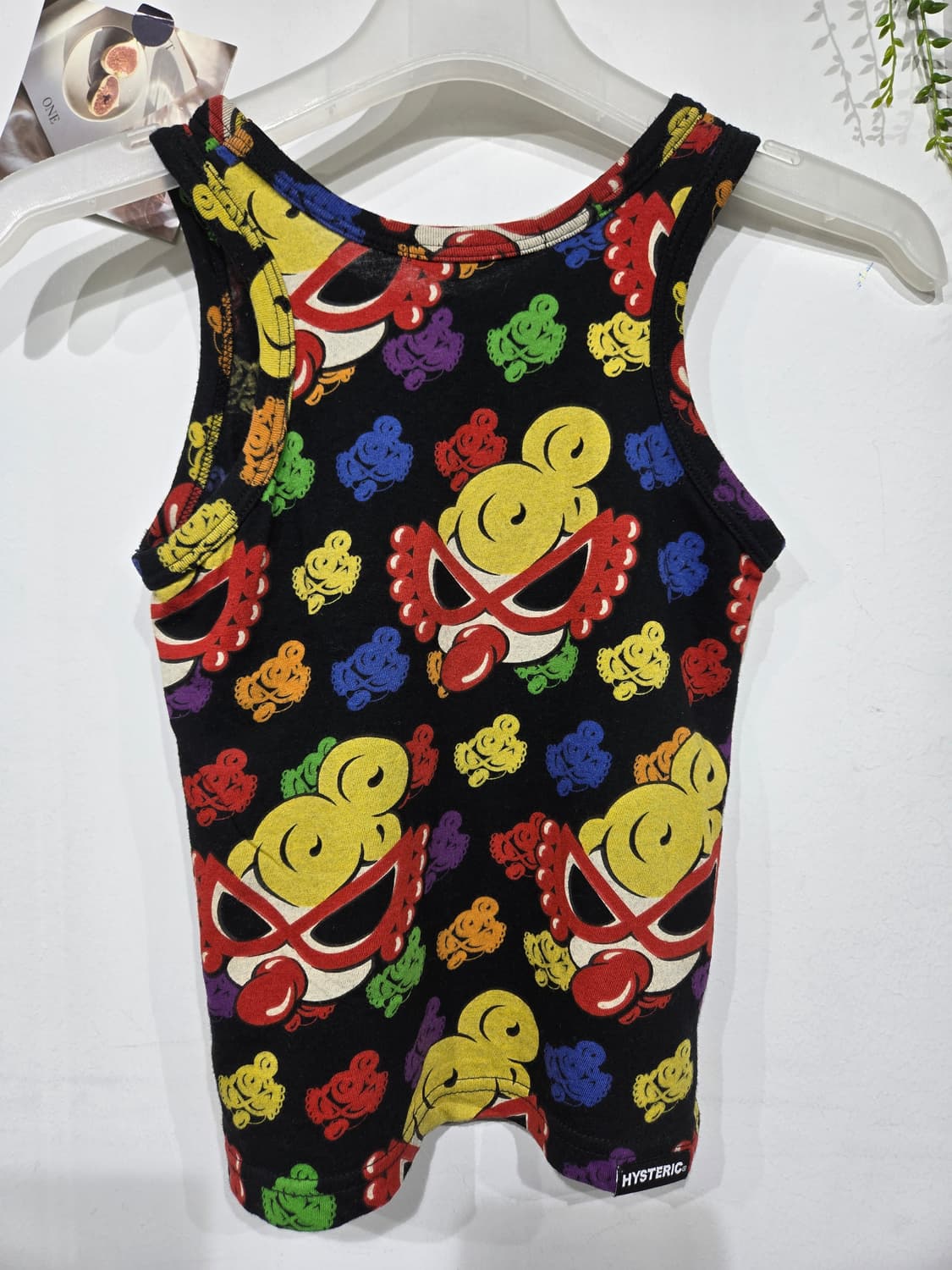 히스테릭 HYSTERIC MINI 아동 캐릭터 나시 블랙 상품이미지2