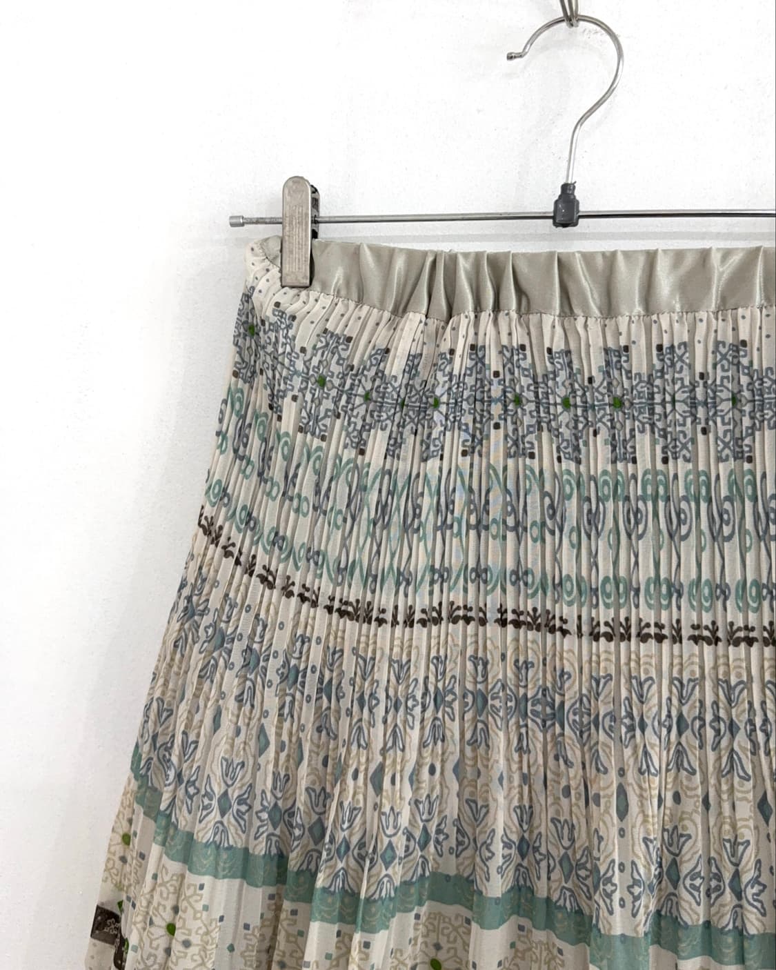 Boho Pleated Midi Skirt 상품이미지7