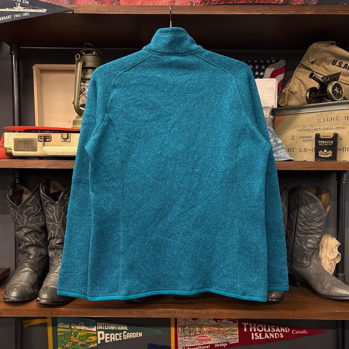 파타고니아 베터 스웨터 반집업 풀오버 플리스 아쿠아마린 N886 상품이미지2