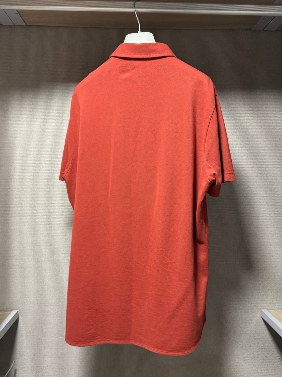 로로피아나 코튼 반팔 카라티셔츠 레드 L 상품이미지8