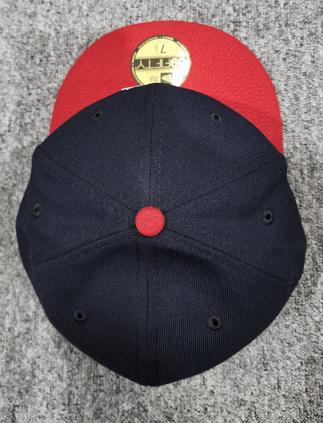 뉴에라 클리블랜드 인디언스 59FIFTY 7 1/2 59.6 스냅백 모자 상품이미지5