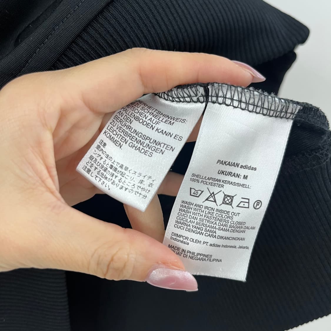 아디다스 구파이어버드 블랙 트랙탑 져지 상품이미지6