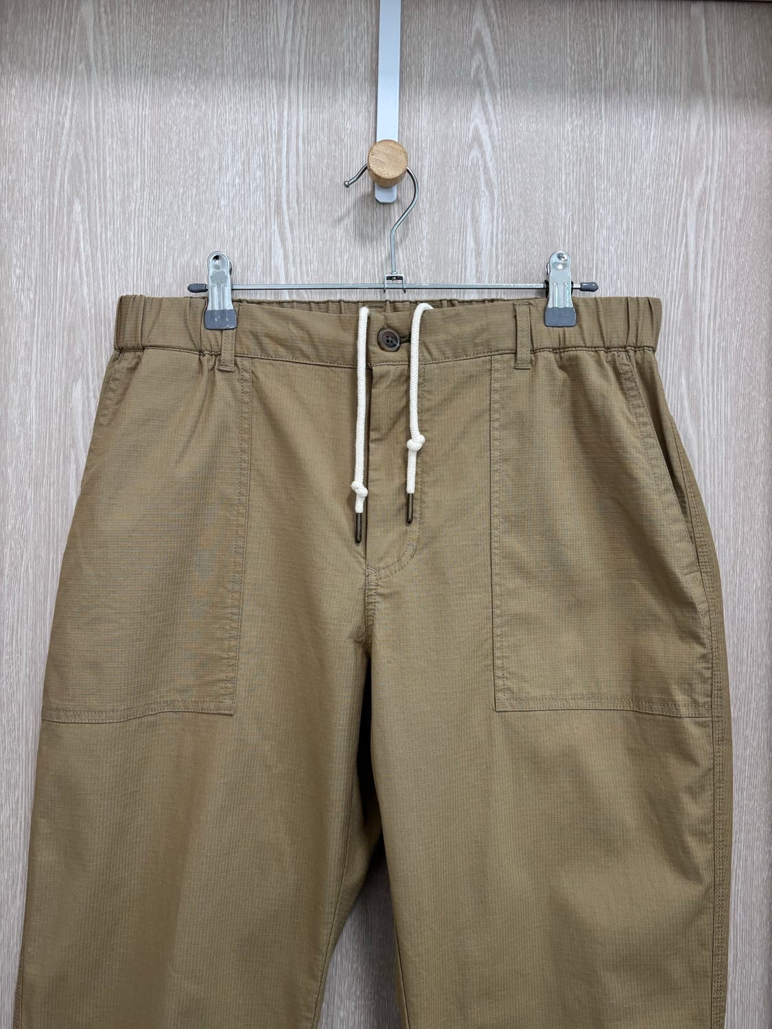 새상품급)시리즈 배기핏 밴딩팬츠82(32)/베이지 상품이미지2