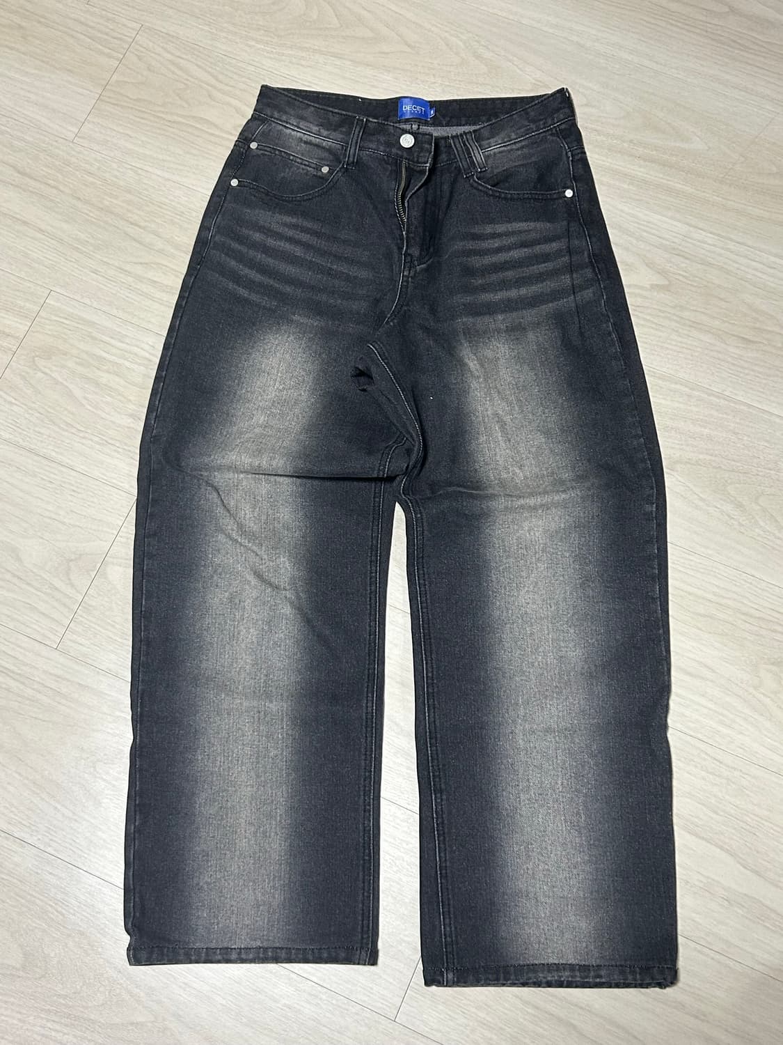 데케트 흑청 워싱데님 상품이미지1