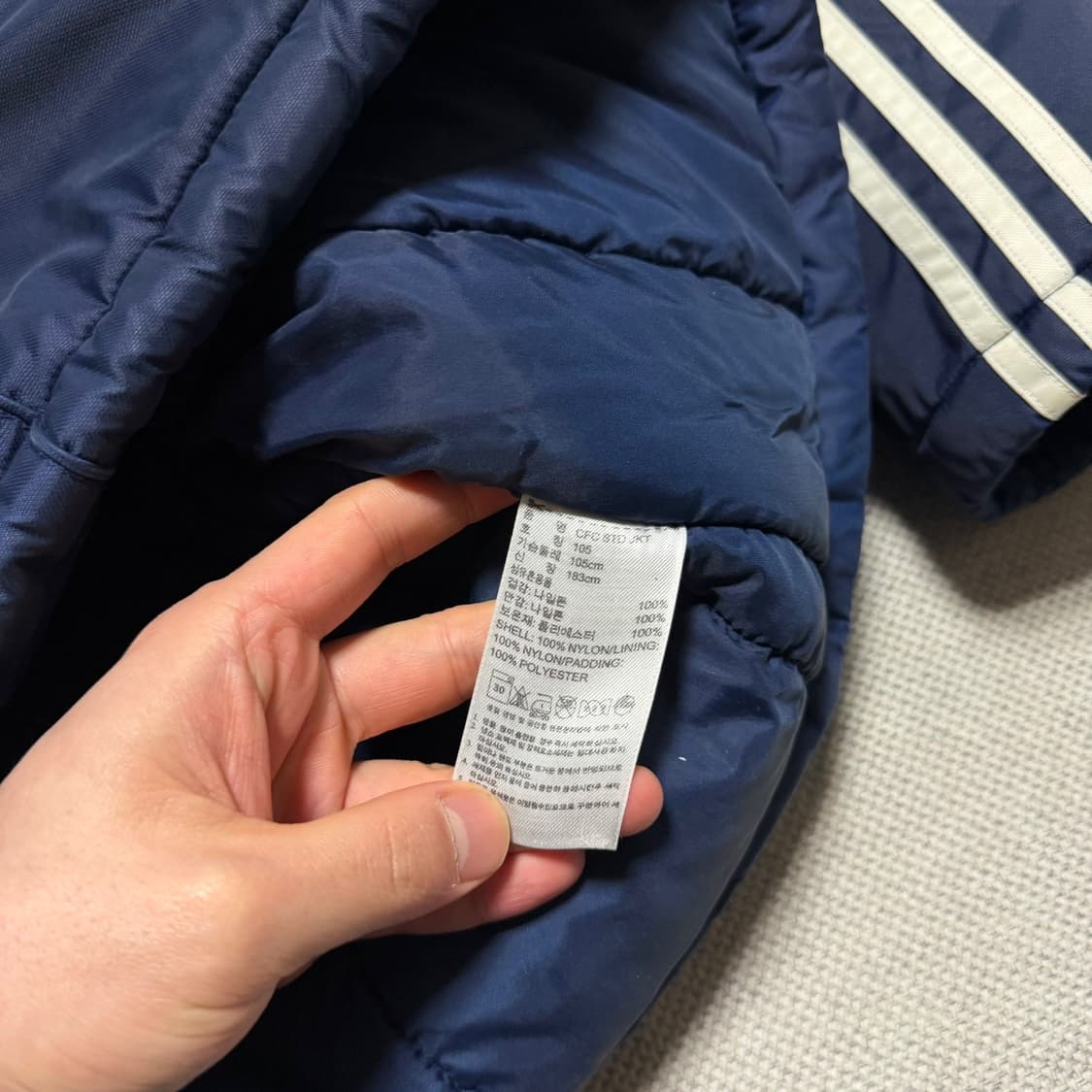 아디다스 첼시FC 올드스쿨 패딩 자켓 상품이미지4