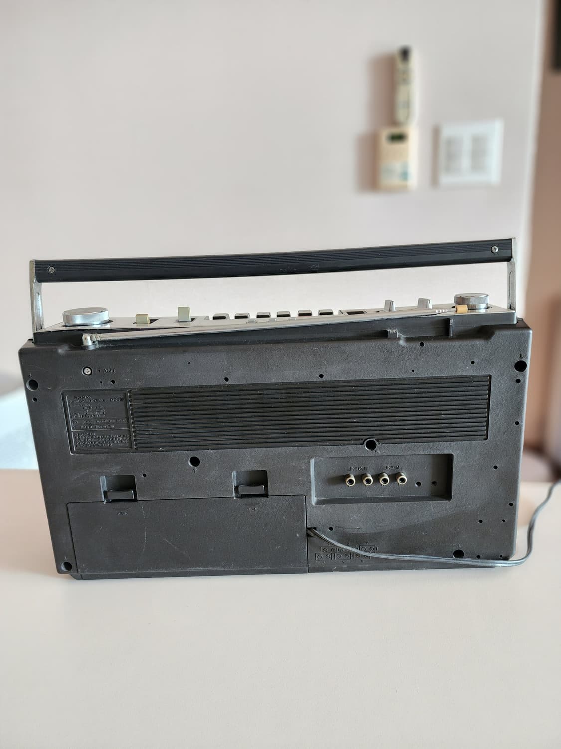 소니 빈티지 스테레오 카세트 라디오 CFS-70 상품이미지5