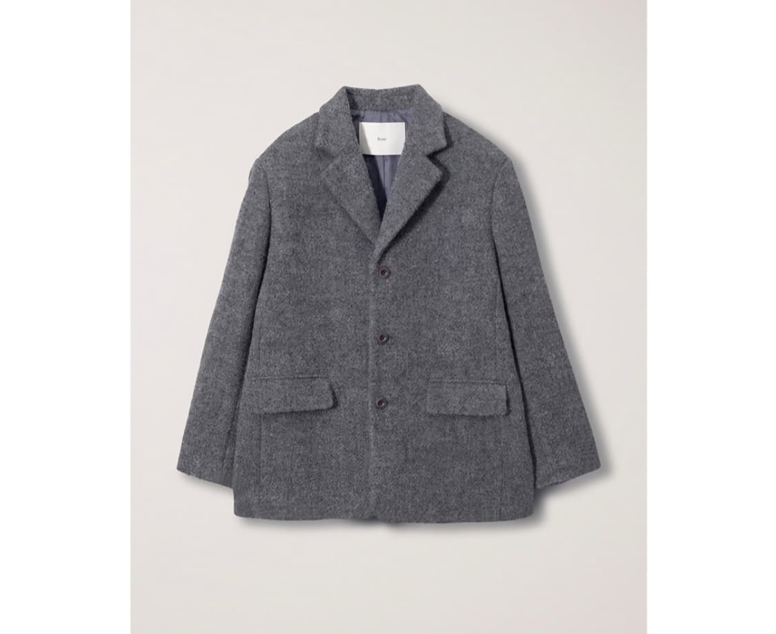25FW 던스트3 BUTTON BOUCLE WOOL JACKET 자켓 상품이미지3