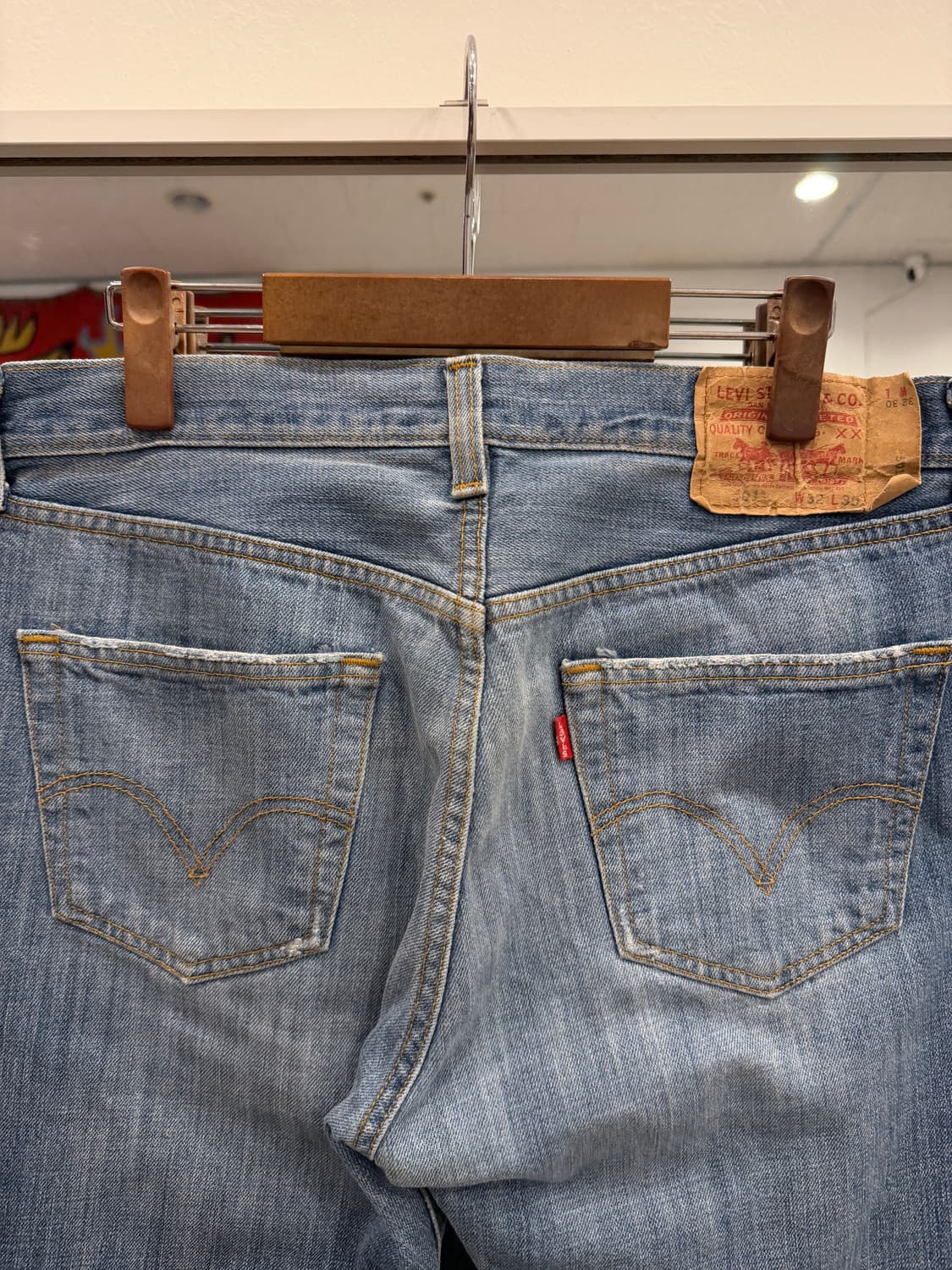 00s Levis 리바이스 501 데님 팬츠 (32inch) 상품이미지6