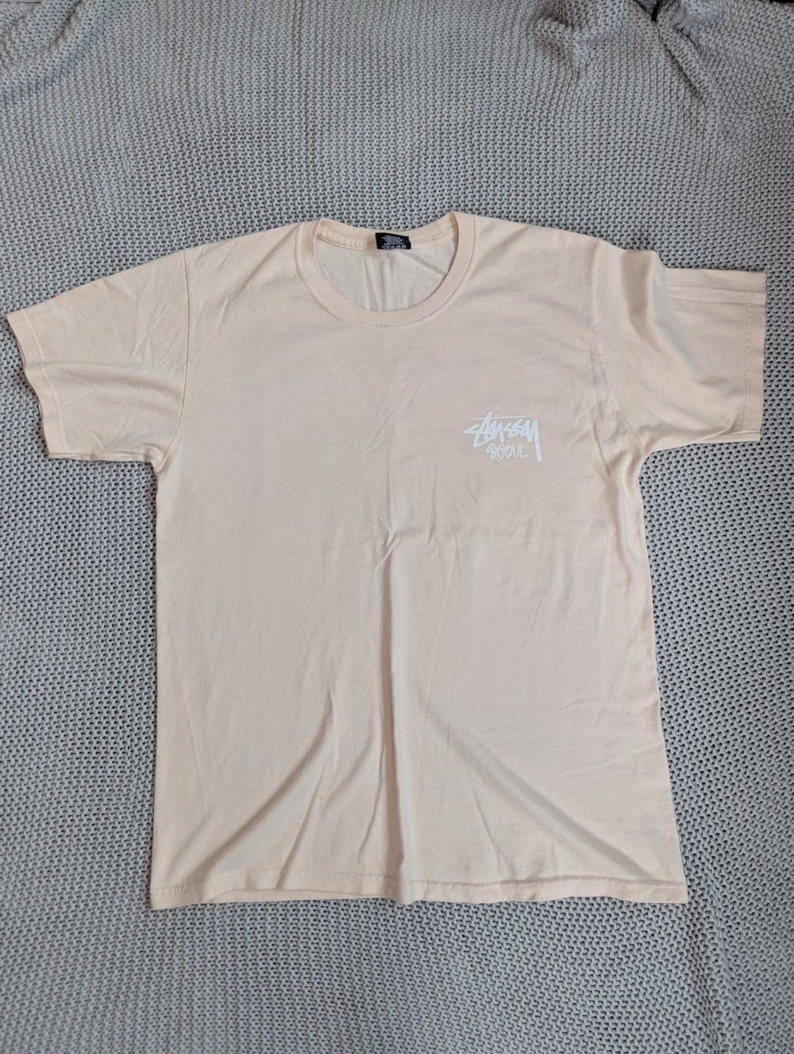 STUSSY 스투시 반팔티 핑크 M 상품이미지2