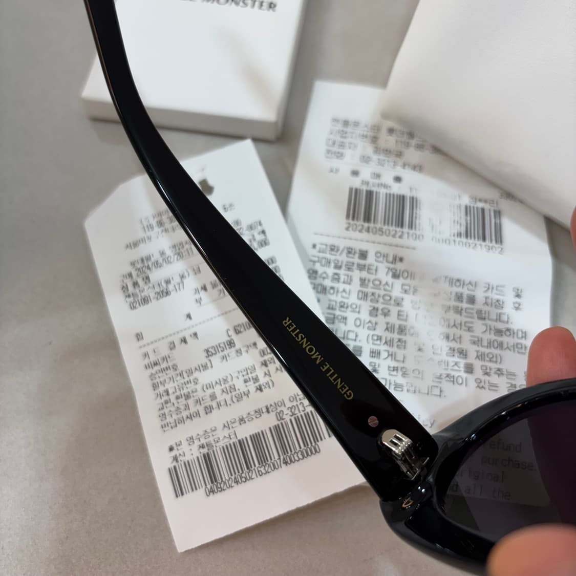 젠틀몬스터 savage 블랙 선글라스 상품이미지10