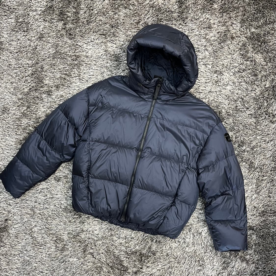 아이더 장원영 숏패딩 경량 에어본 폴라 다운 자켓 (M) 상품이미지1