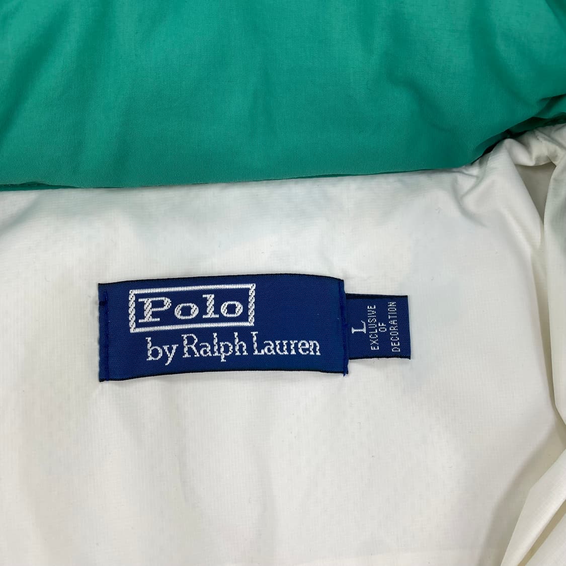 폴로 빅포니 화이트 자수 레이싱 나일론 자켓 (100) 상품이미지10