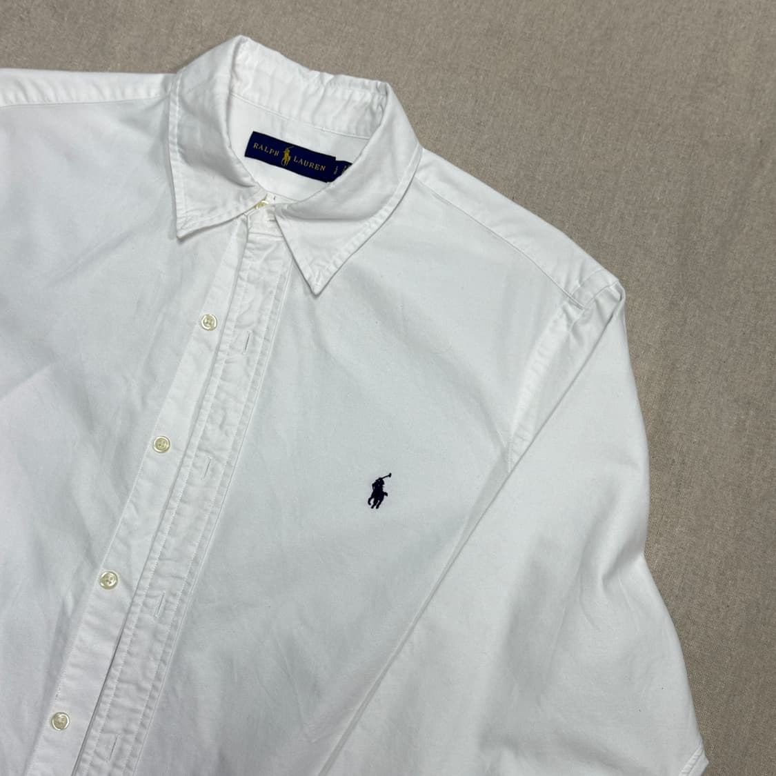 폴로랄프로렌 네이비포니 옥스포드 셔츠 L 상품이미지2