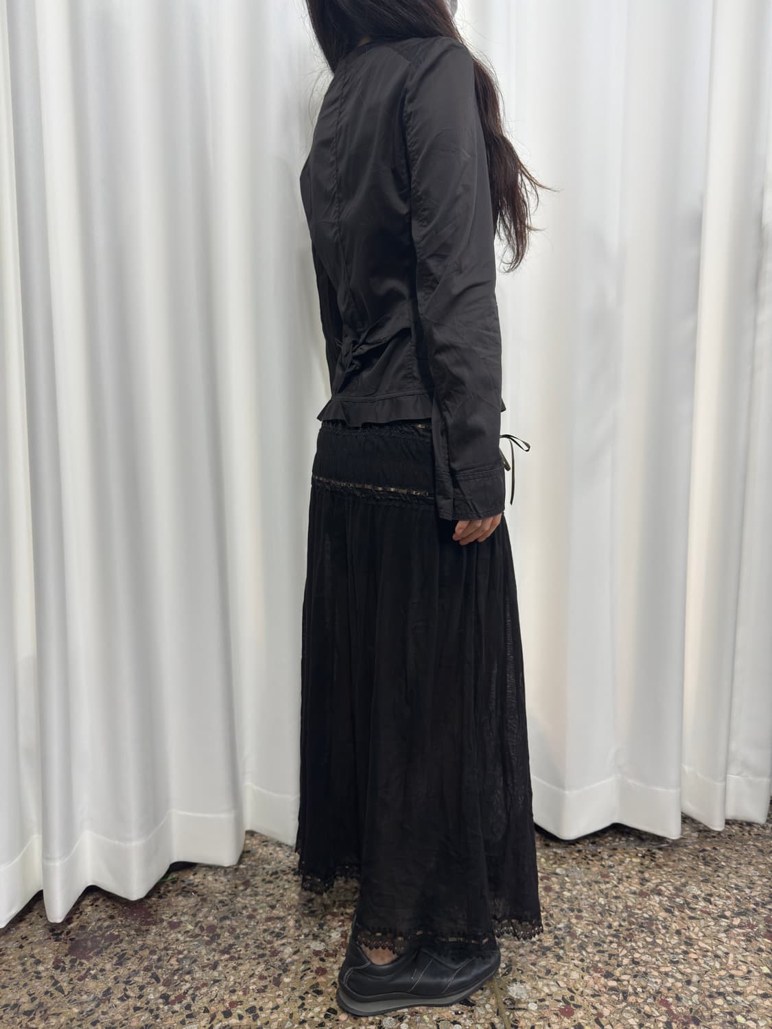 design seethrough skirt 상품이미지4