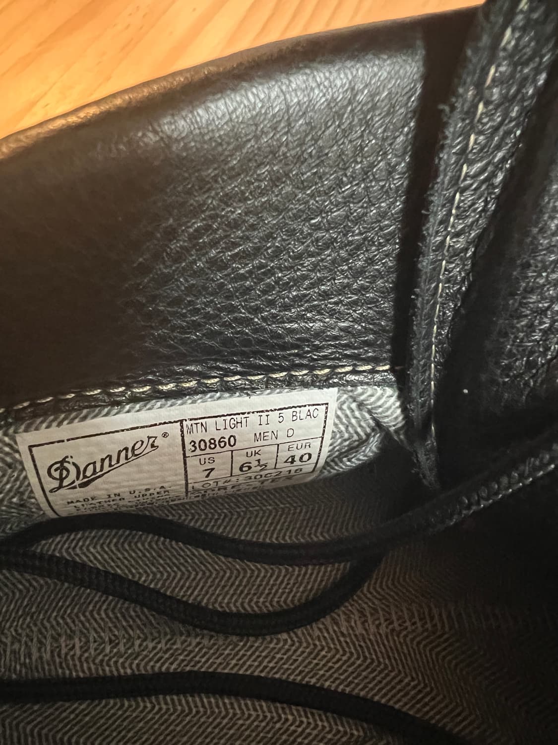 대너 마운틴라이트 ll 30860 고어텍스 부츠 danner 레드윙 상품이미지6