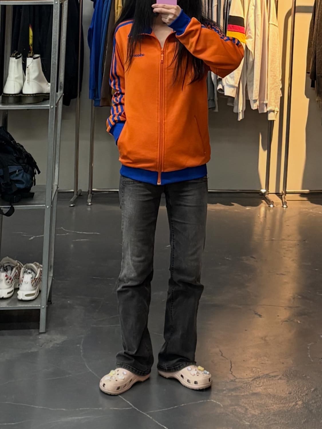 아디다스 00s 베켄바우어 오렌지 트랙탑 져지 A2793 상품이미지1