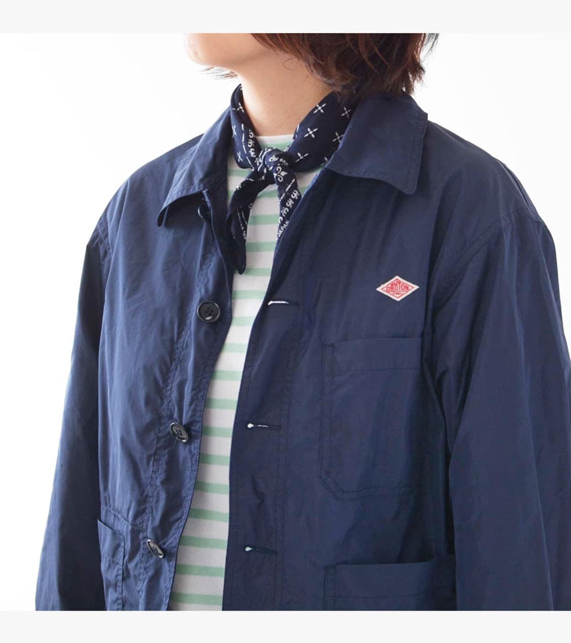 DANTON - MICRO TAFTA COVERALL JACKET 상품이미지4