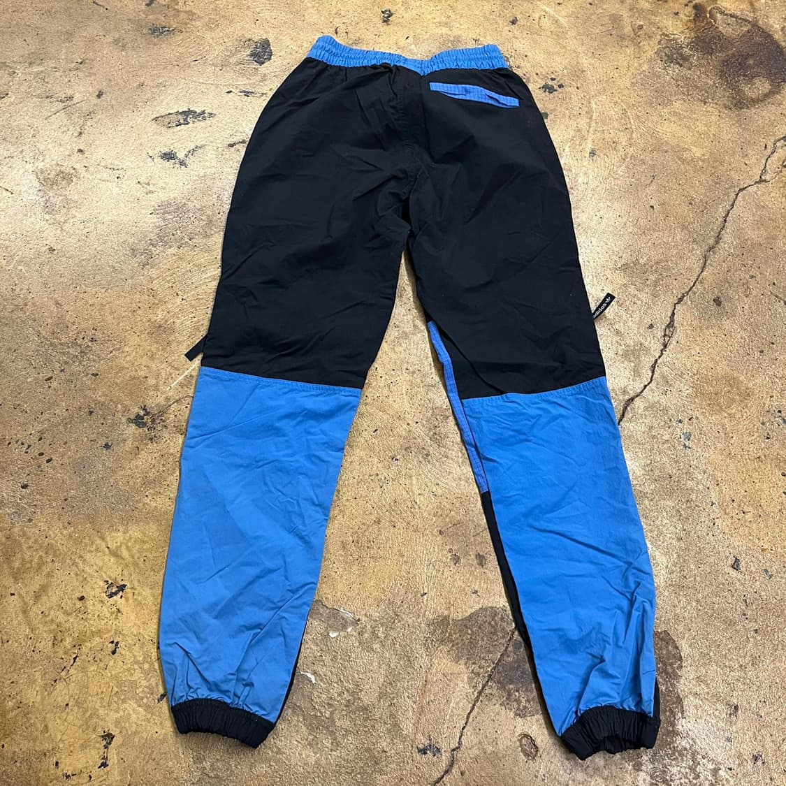 [정품/XS] 아디다스 블랙 블루 컬러 트레이닝 바지 b8 상품이미지3