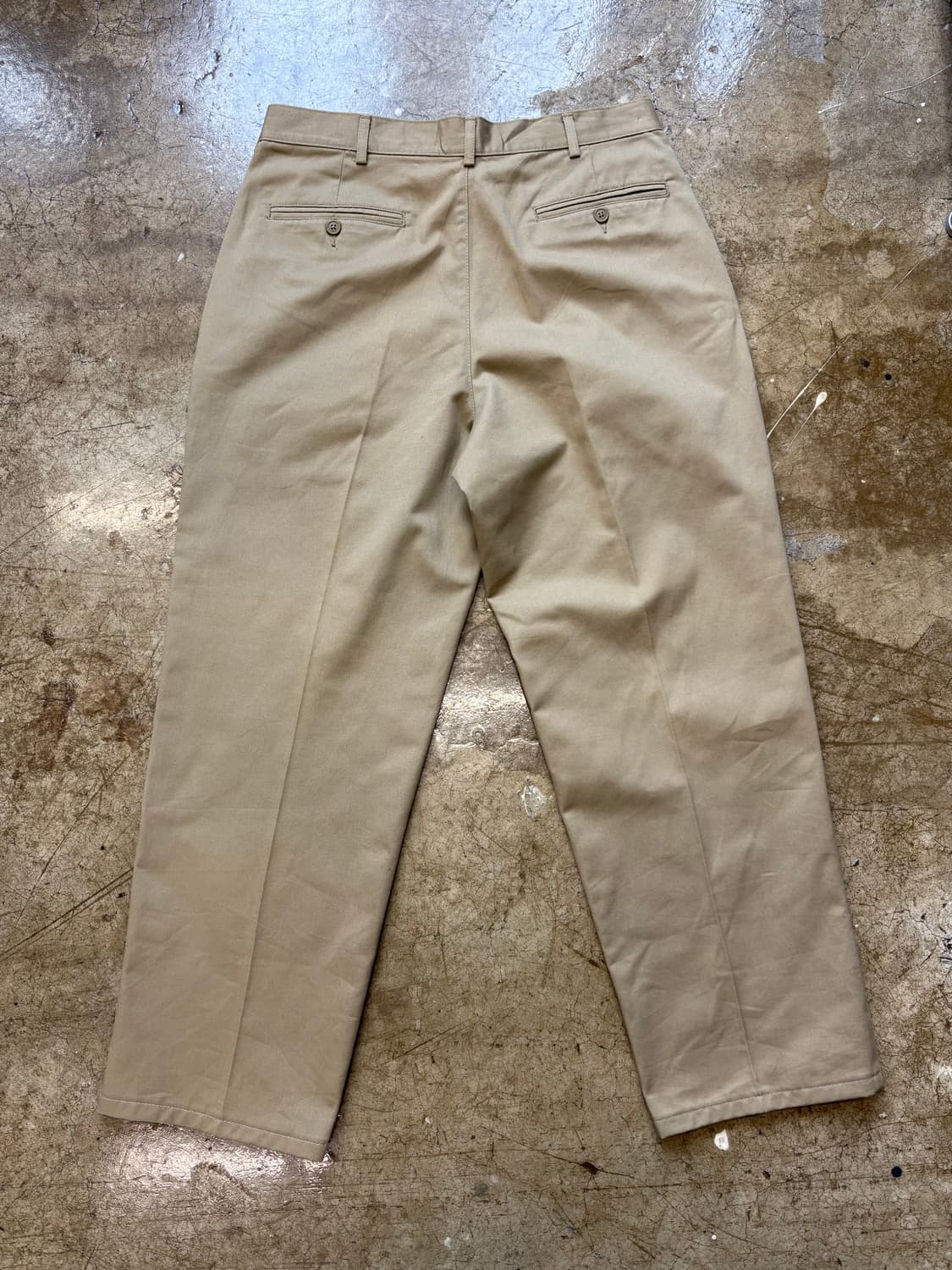 Lands End 베이지 와이드 치노 팬츠 상품이미지7