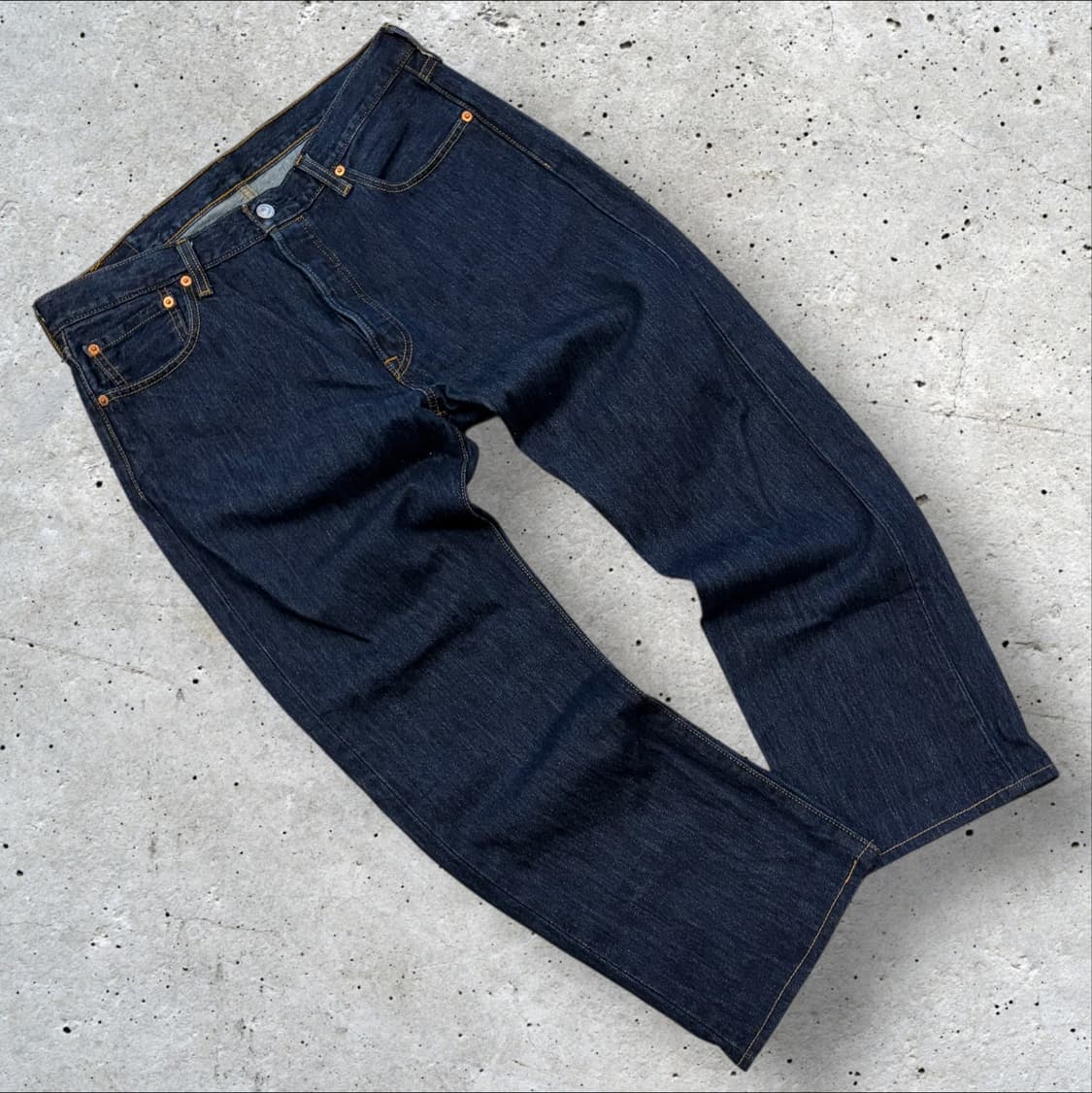 [34x30] 리바이스 501 진청 데님 팬츠 청바지 B905 상품이미지2