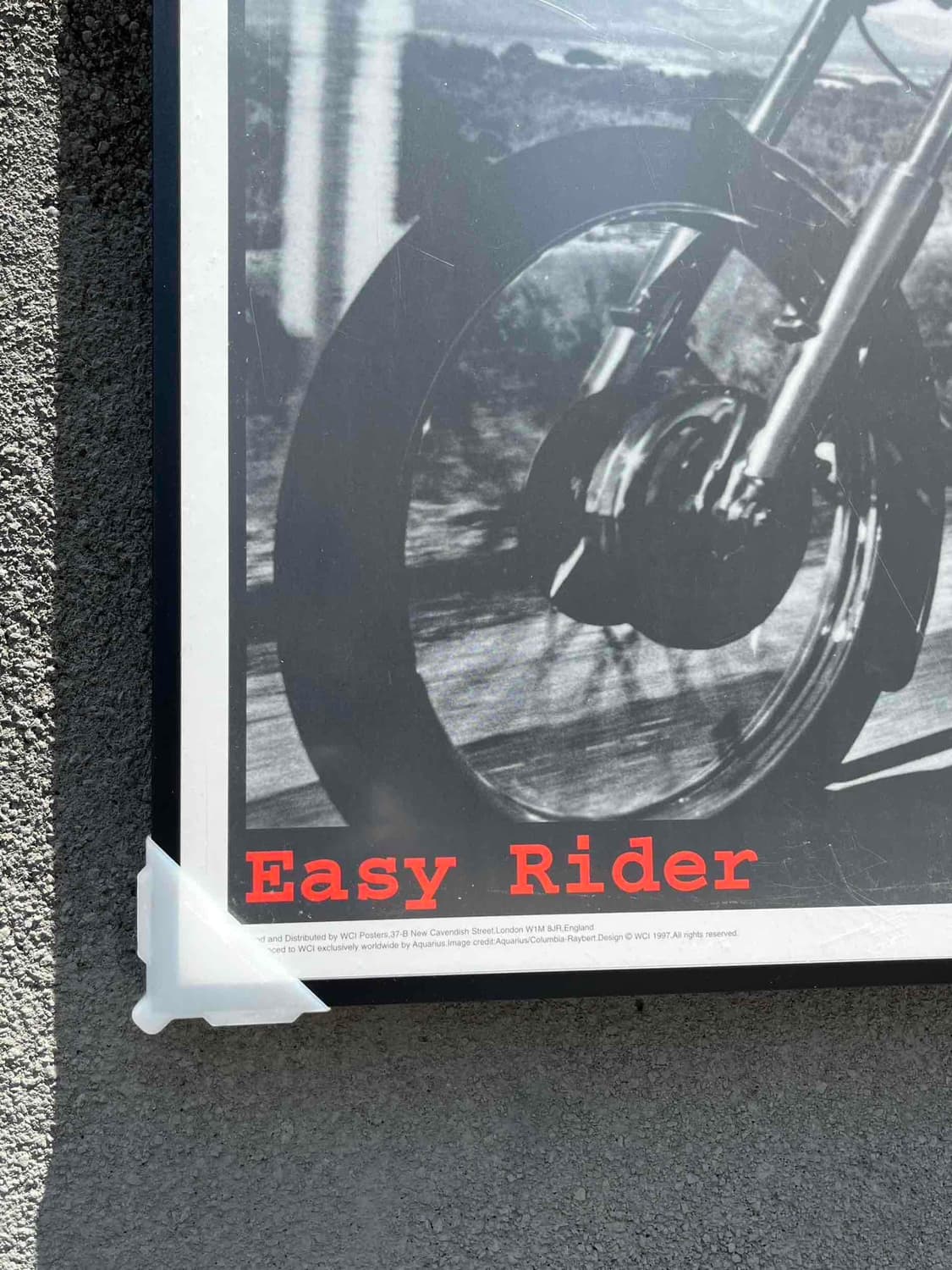 이지라이더 영화 오토바이 빈티지 포스터 (액자포함) 데니스 호퍼 상품이미지2