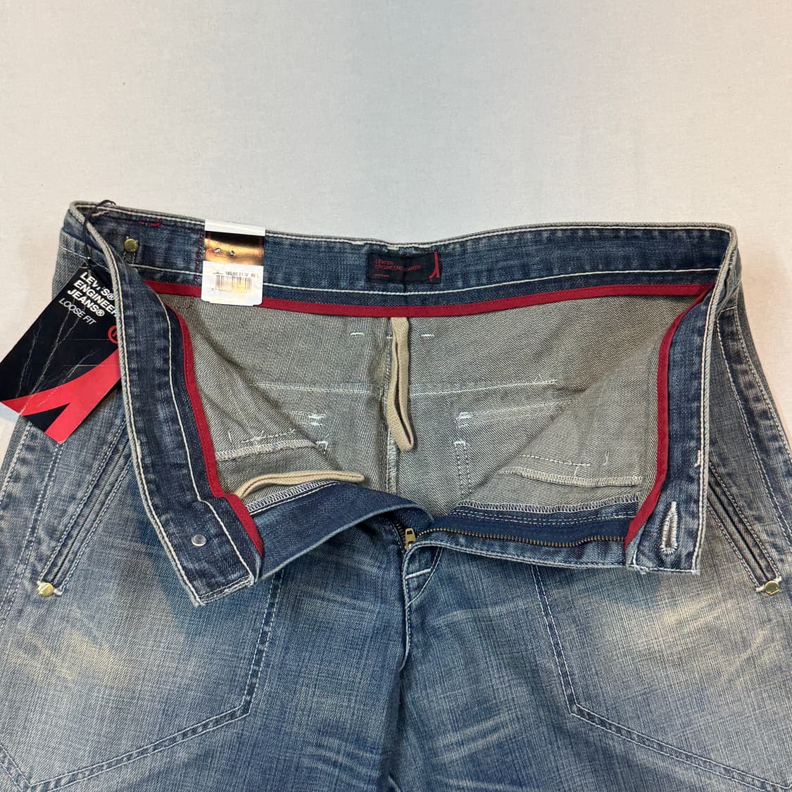 34inch) 리바이스 엔지니어드 진스 루즈핏 데님 청바지 상품이미지3