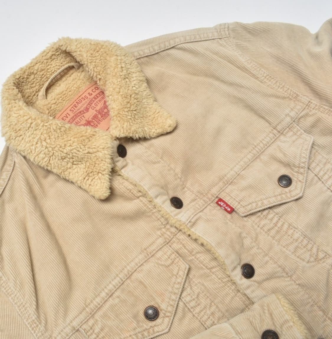 00S 리바이스 쉐르파 양털 트러커 자켓 N0820 상품이미지5