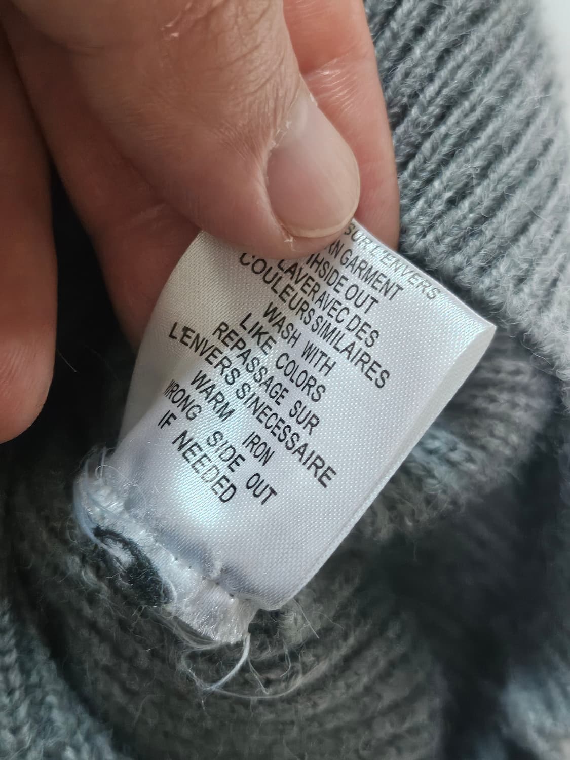 Canadagoose 터틀넥 니트 스웨터 XL 상품이미지6