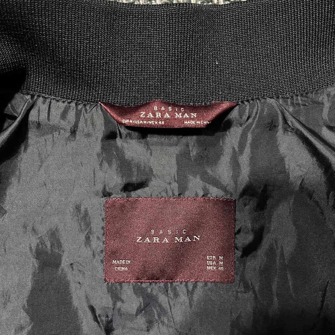 ZARA 자라 봄버 블루종 자켓 상품이미지4