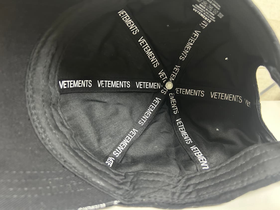 VETEMENTS 베트멍 시큐리티 볼캡 모자 상품이미지6