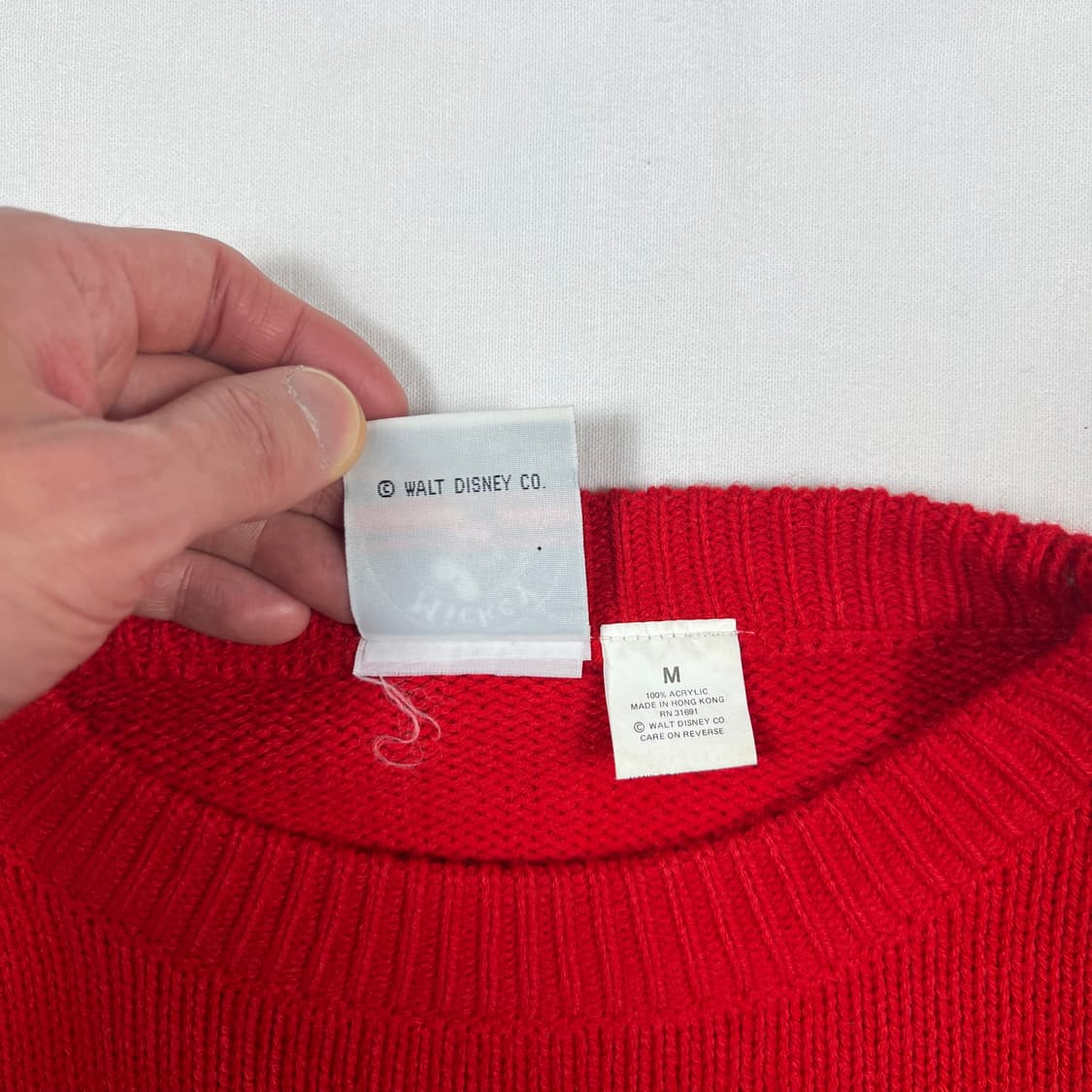 90’s 디즈니 미키마우스 카툰 멀티컬러 니트 상품이미지5