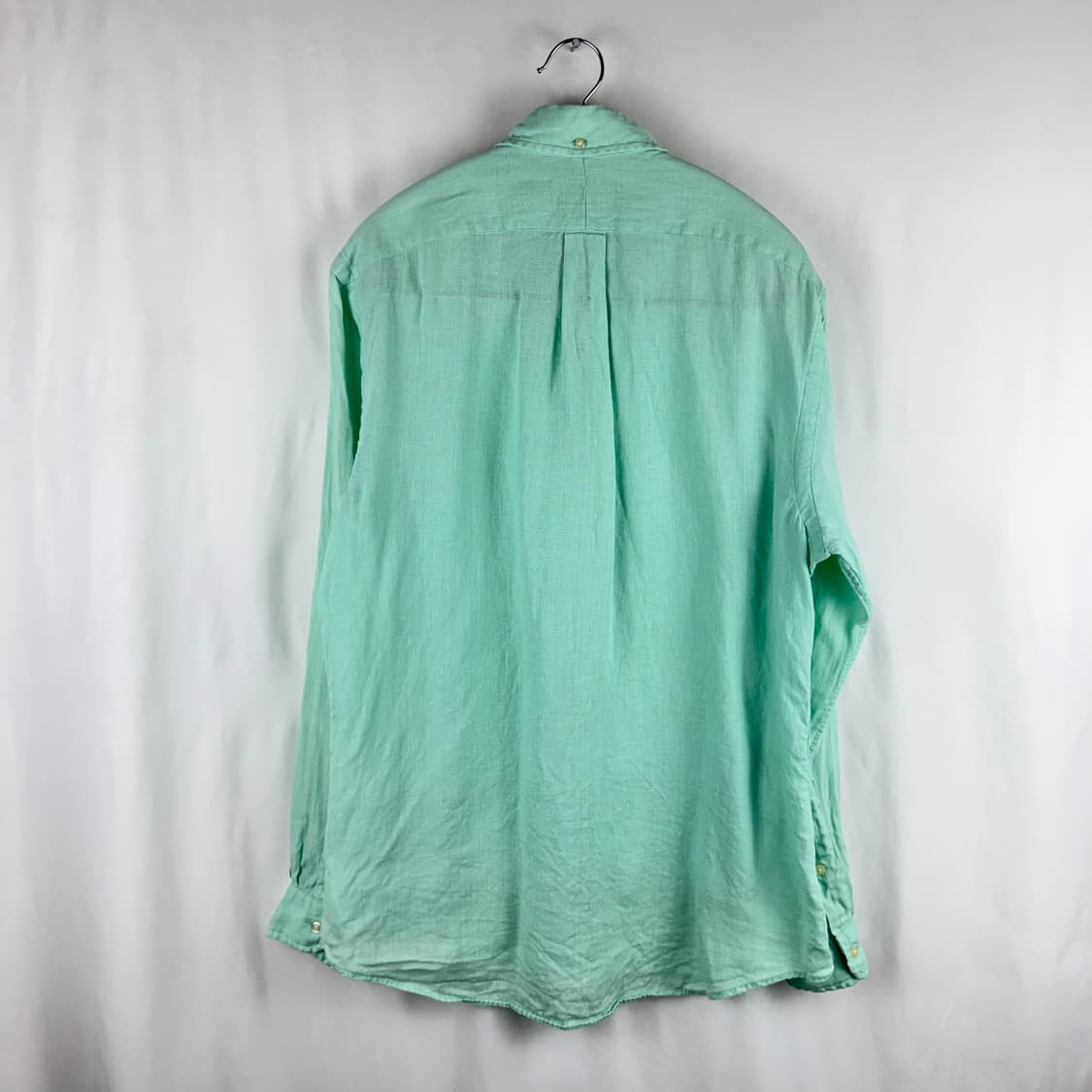 S) 랄프로렌 린넨 셔츠 민트그린 상품이미지7