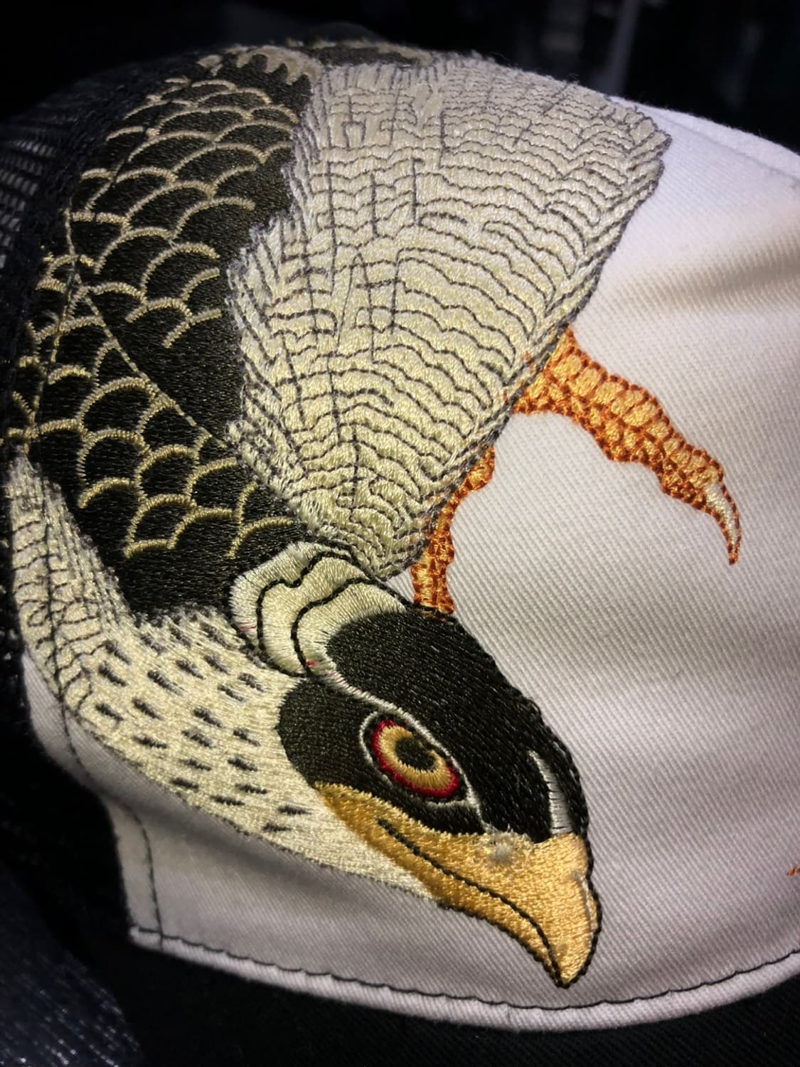 百花繚乱 Oriental Eagle Embroidery Cap 상품이미지3