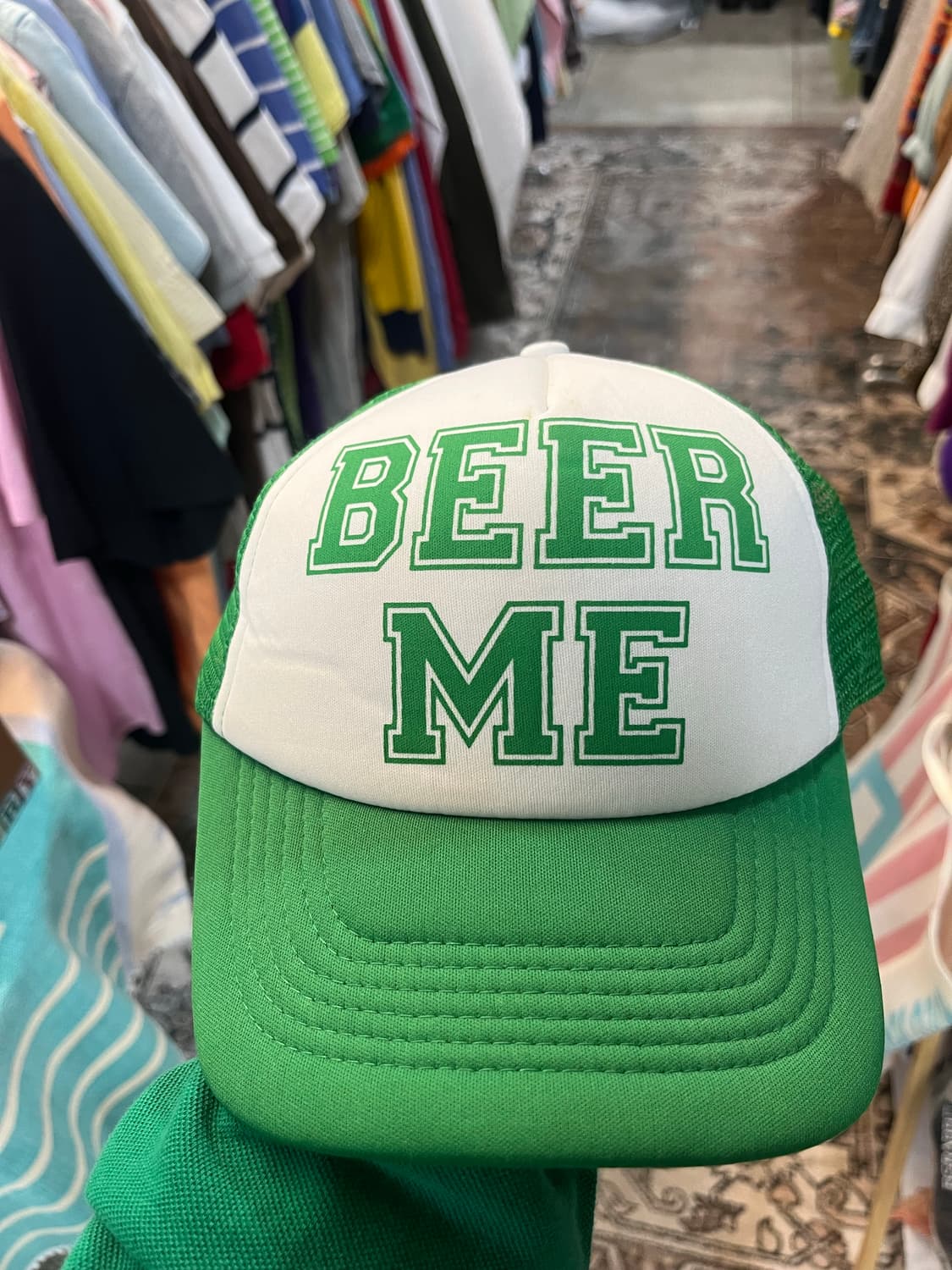 BEER ME 빈티지 트러커캡 볼캡 스냅백 상품이미지1