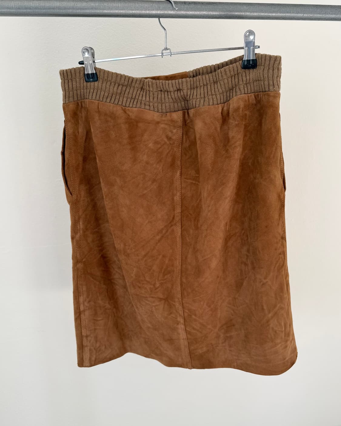 Monica bianco 양가죽 스커트 상품이미지5